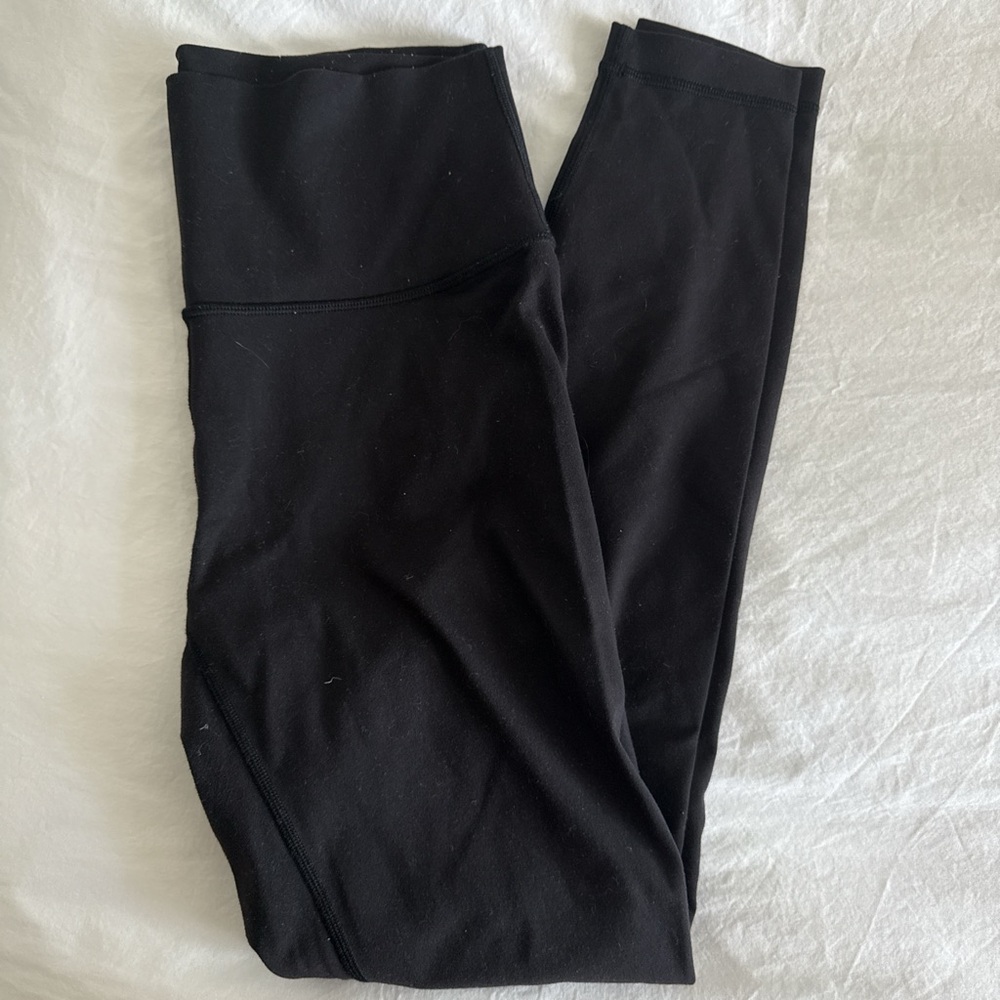 Lululemon Wunder Under Black High-Waisted Leggings